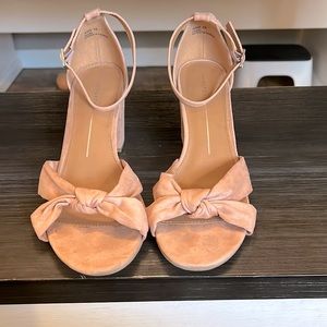 Blush toned heels
